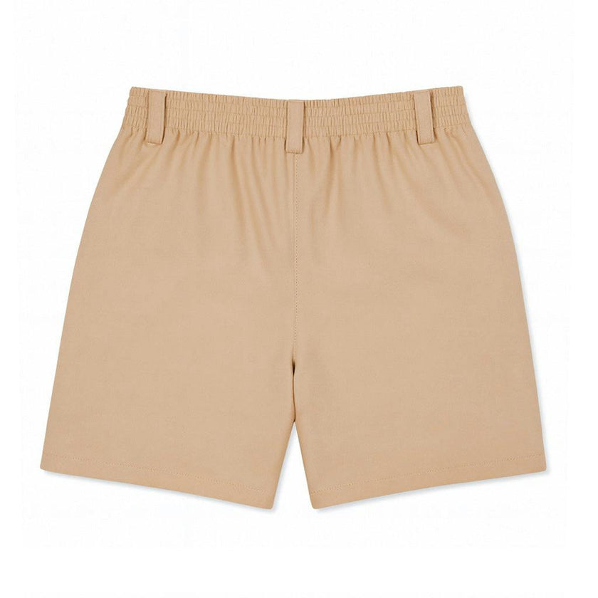 Khaki Linen Look Short