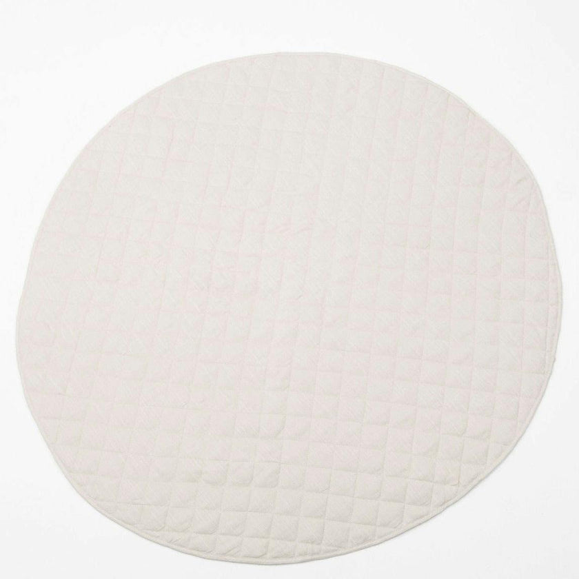 Linen Round Play Mat
