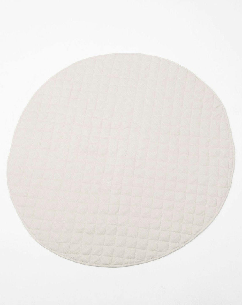 Linen Round Play Mat