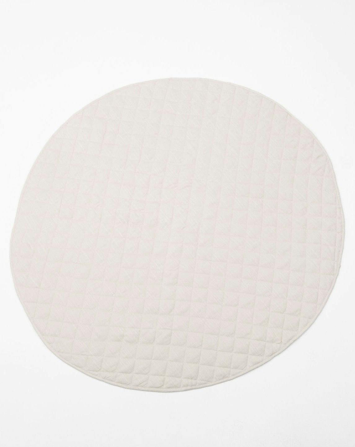 Linen Round Play Mat