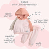 PATCH Colorblock Hoodie and Jogger Set