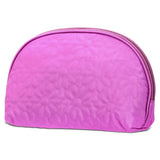 Puffy Flowers Oval Cosmetic Bag