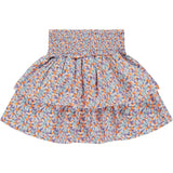 Bowtie Pasta Cinched Waist Tiered Skirt
