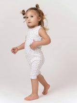 Berry Floral Footie