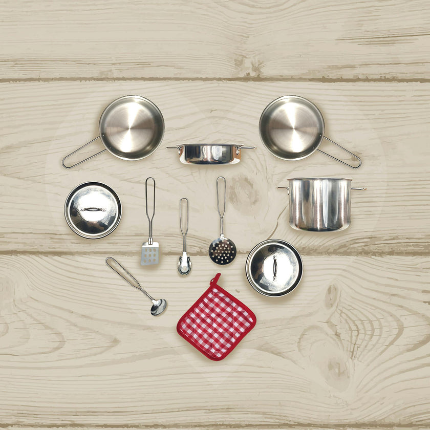 Little Chef Frankfurt Stainless Steel Cooking Accessory Set