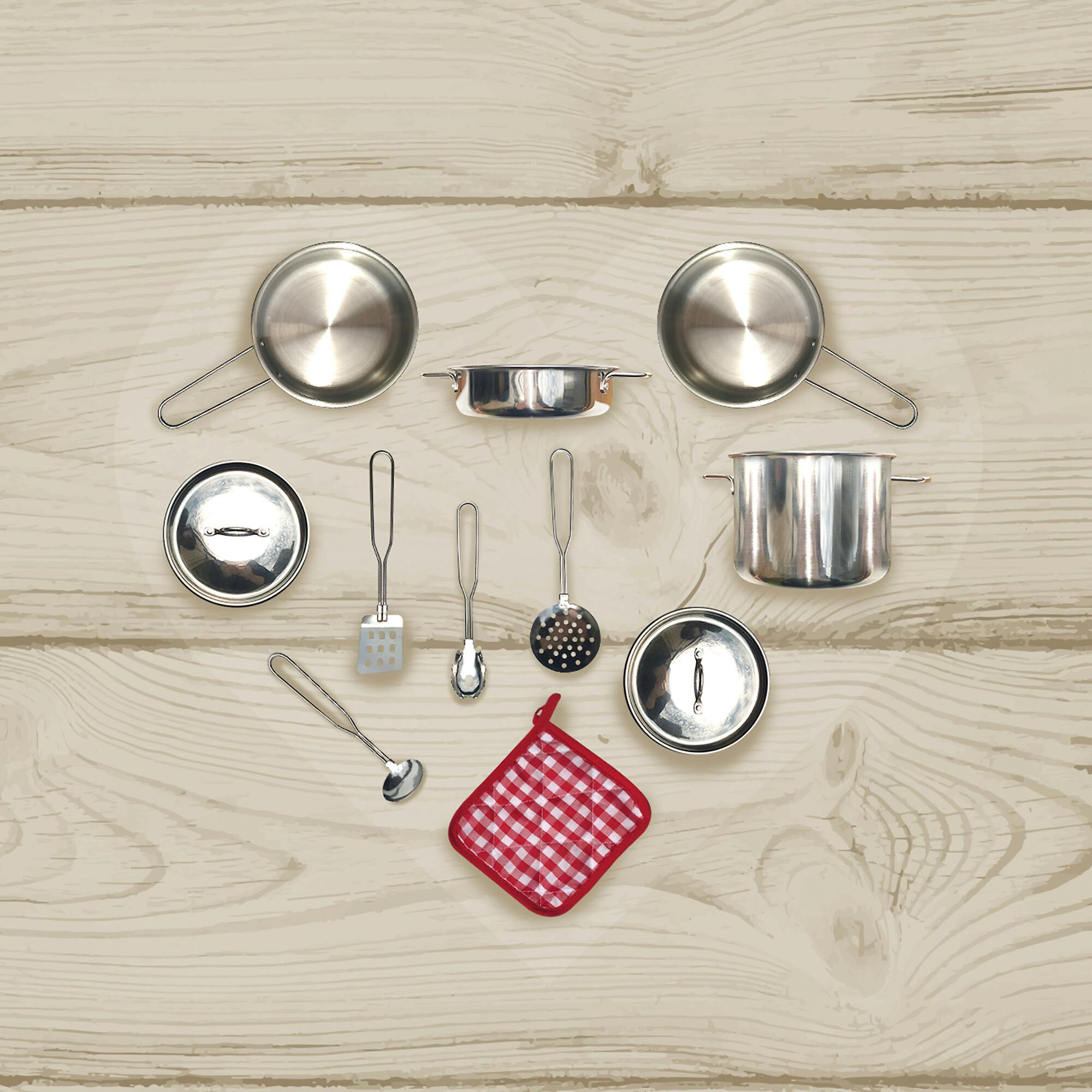 Little Chef Frankfurt Stainless Steel Cooking Accessory Set