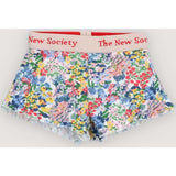 Tns Rib Baby Short Verbena Print