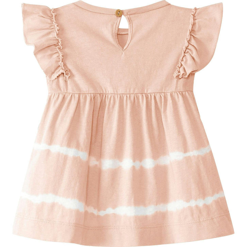 Striped Ruffle Dress
