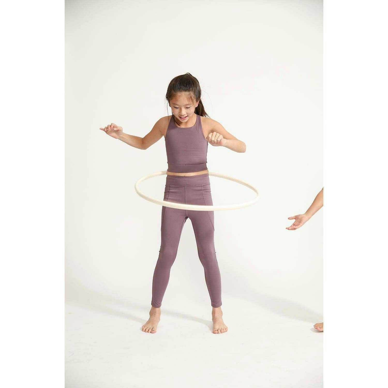 Longline Crop, Purple