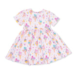 Ice Cream Fun Crew - Twirly Dress with Cartwheel Short