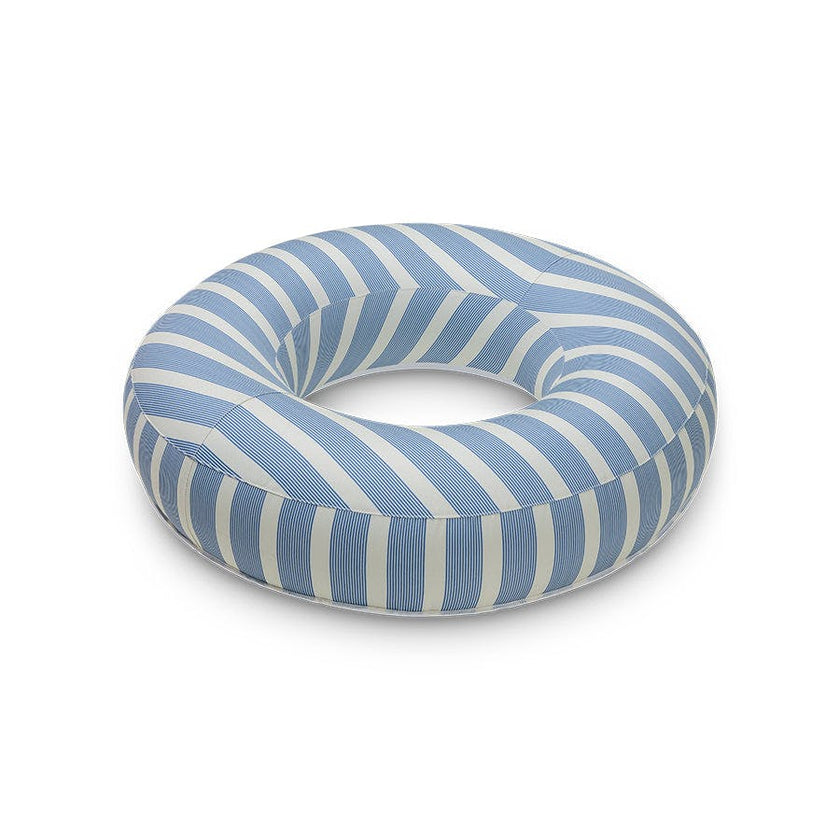 Premium Swim Ring - Blue/Beige - Monaco - Ø 47.2 in