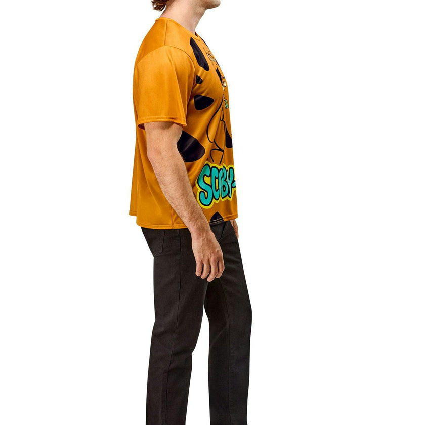 Men's Ben Cooper Scooby Doo T-Shirt and Half Mask