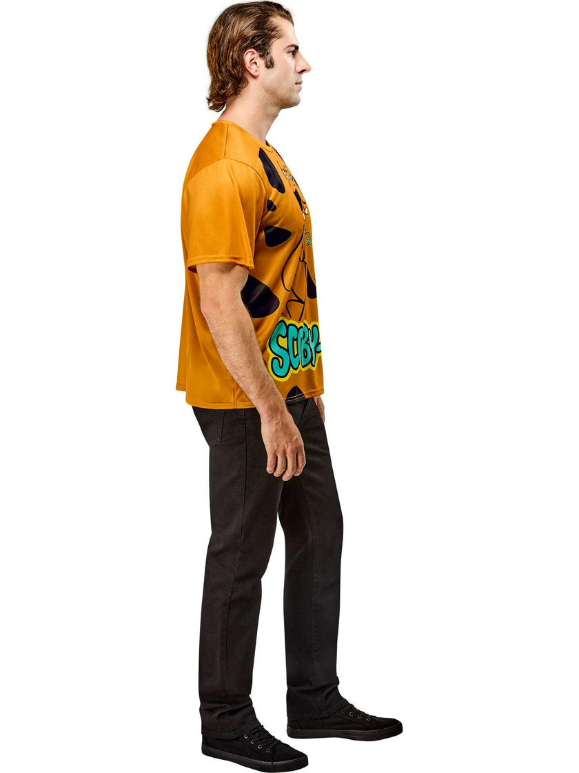 Men's Ben Cooper Scooby Doo T-Shirt and Half Mask