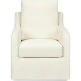 Reese Eco-Linen Slip Cover Swivel Glider