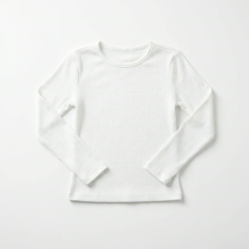 Girls Ribbed T-Shirt