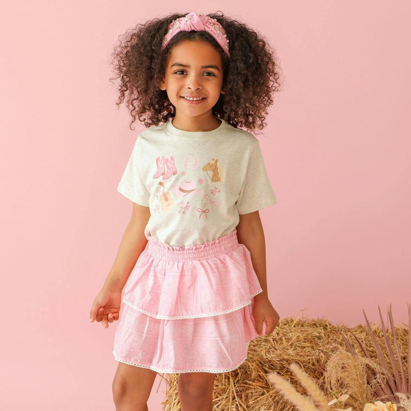 Western Girlie Short Sleeve T-Shirt