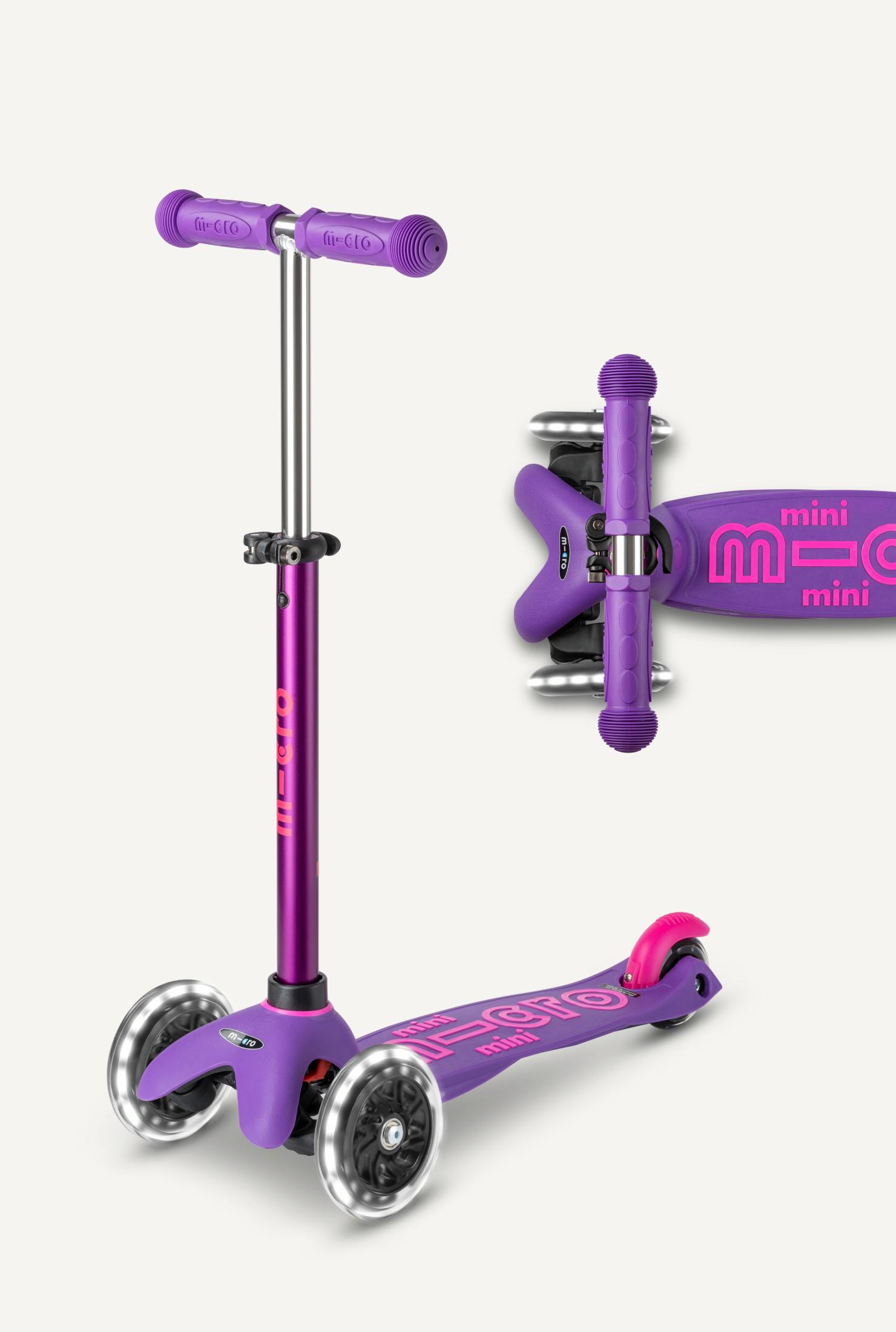 Micro Mini LED Scooter