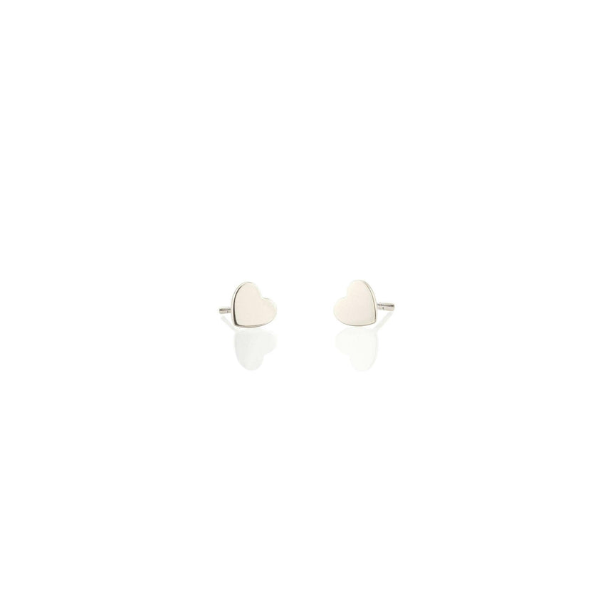 Heart Stud Earrings