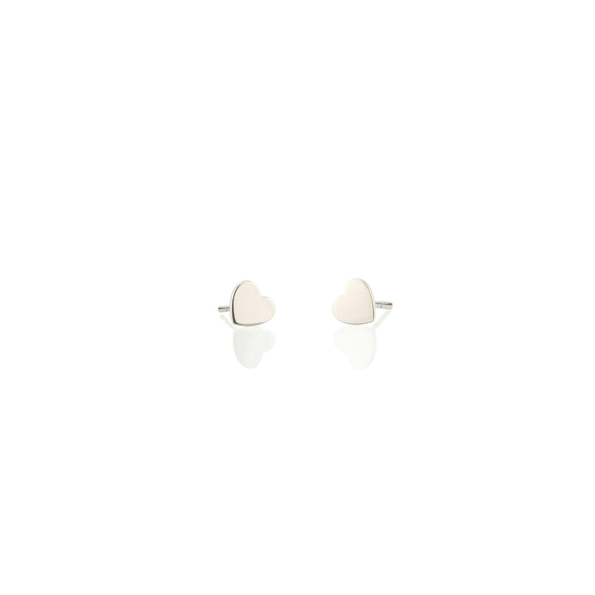 Heart Stud Earrings