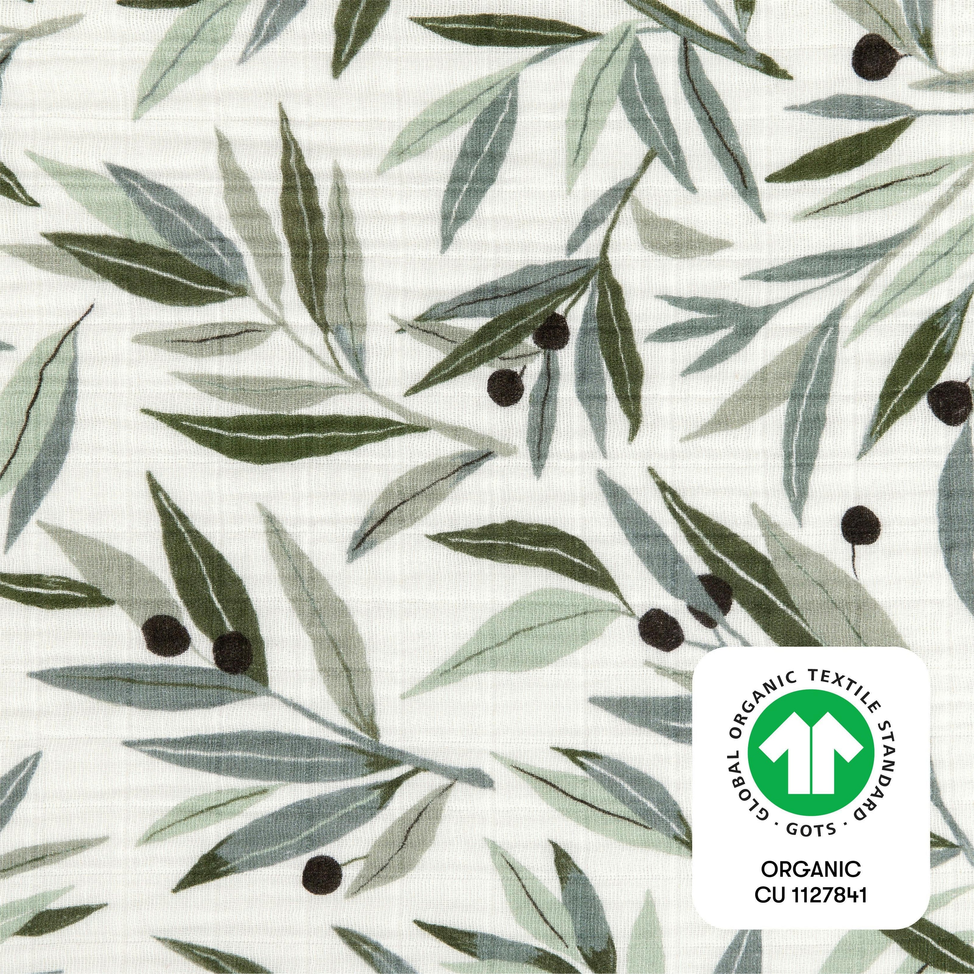 Babyletto Quilted Changing Pad Cover in GOTS Certified Organic Muslin Cotton