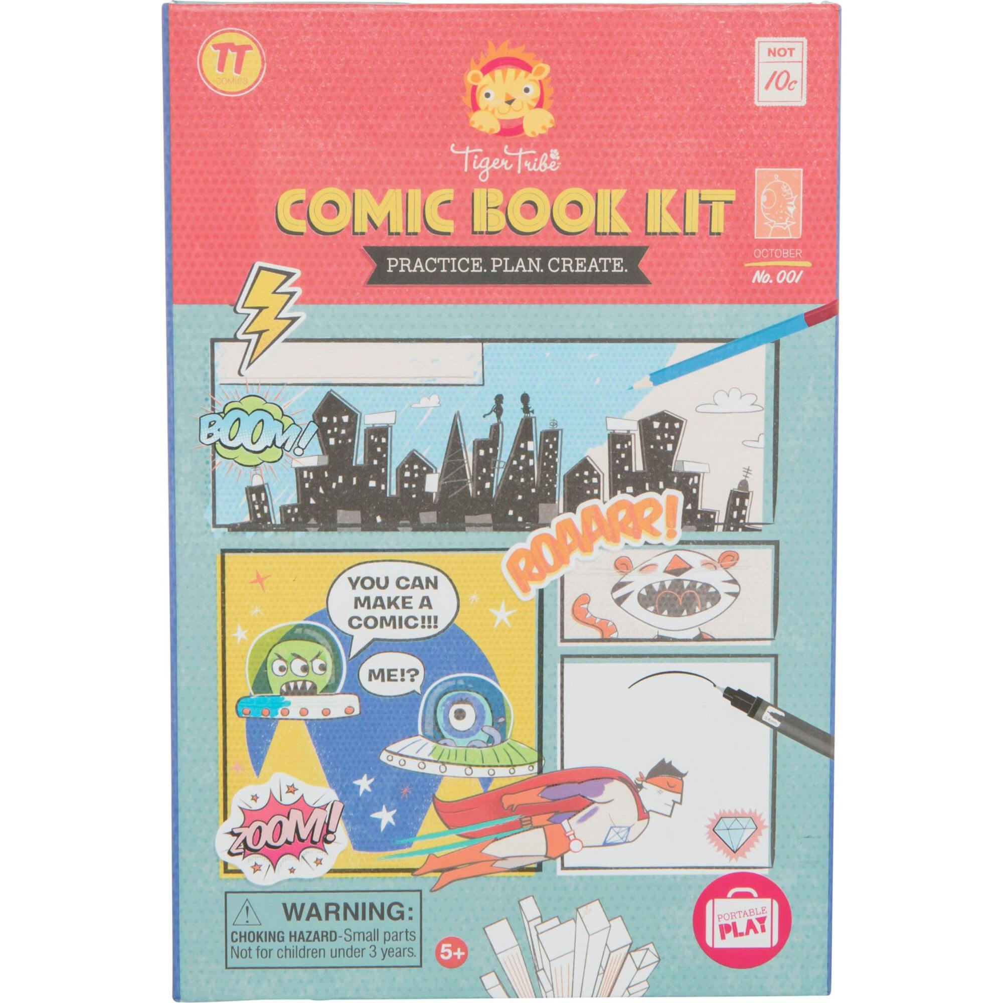 Tribe: Comic Book Kit - Practice-Plan-Create Drawing Set
