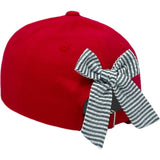Officially Licensed Georgia Bulldogs Bow Baseball Hat (Baby/Toddler)