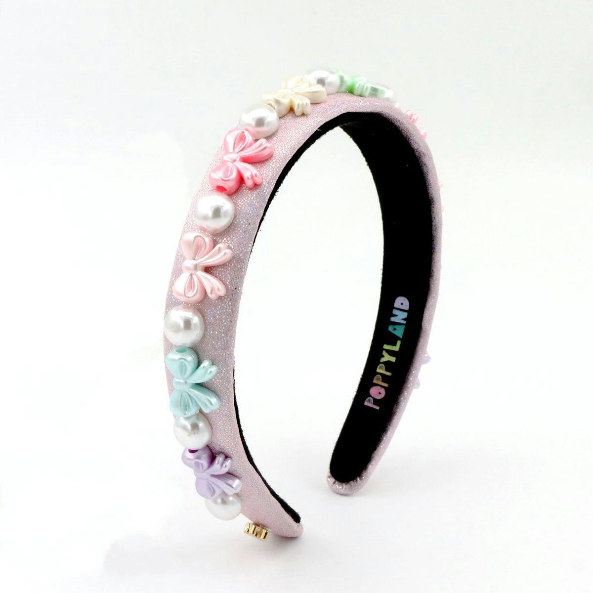 Pastel Bows & Pearls Headband