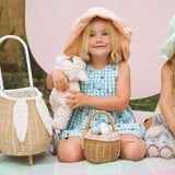 Rattan Berry Basket with Lining – Gumdrop