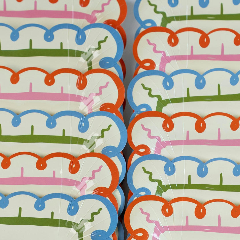 Art Party Dinner Plates