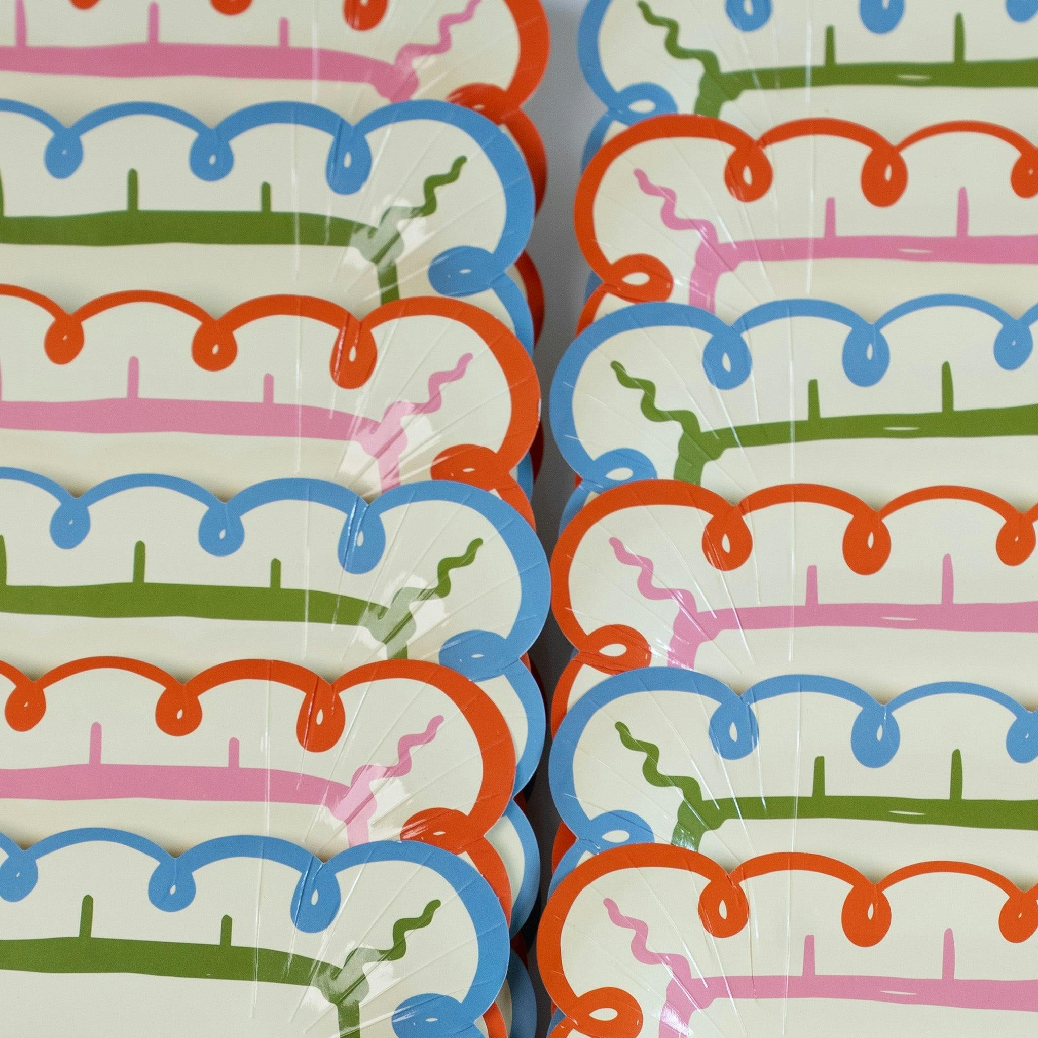 Art Party Dinner Plates