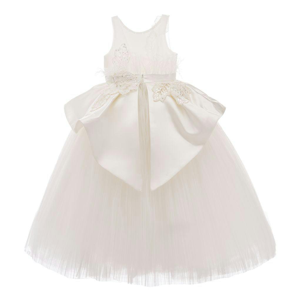 Ivory Belridge Floral Cascade Dress