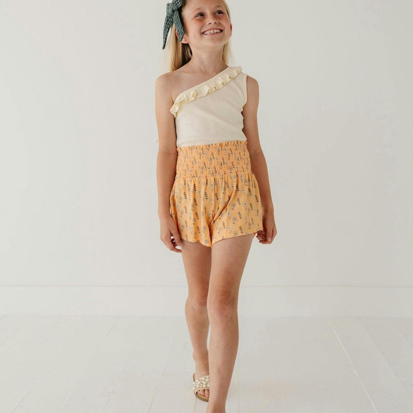 One-Shoulder Ribbed Tank