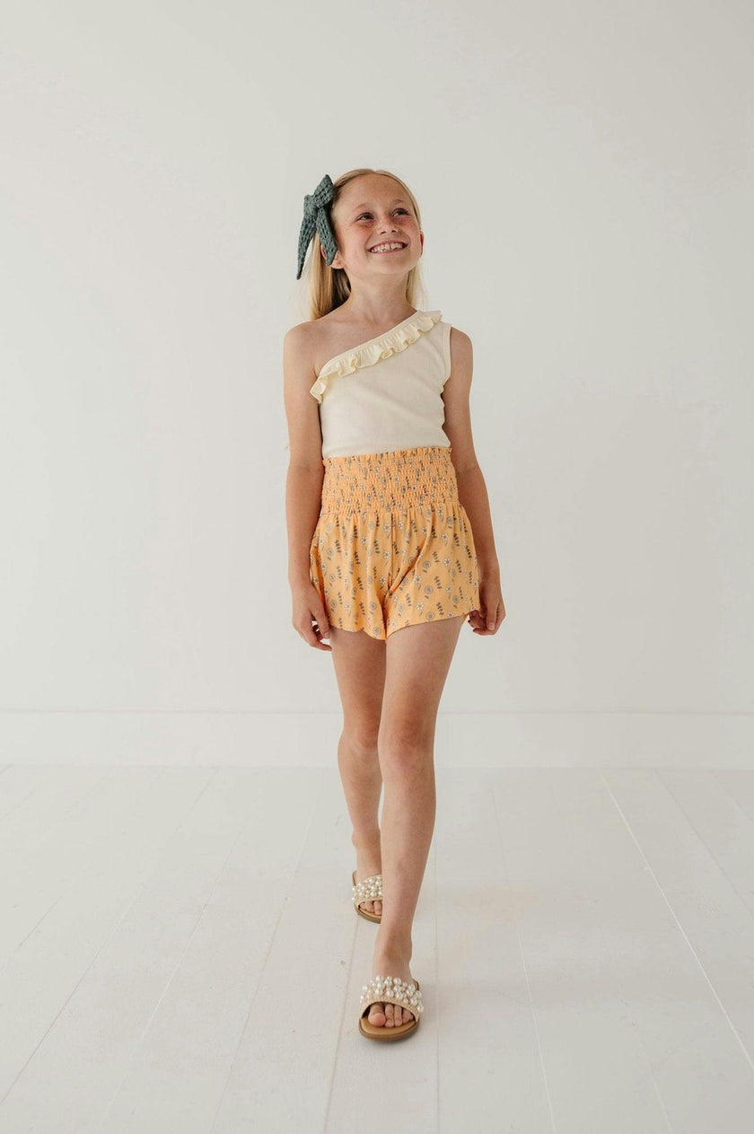 One-Shoulder Ribbed Tank