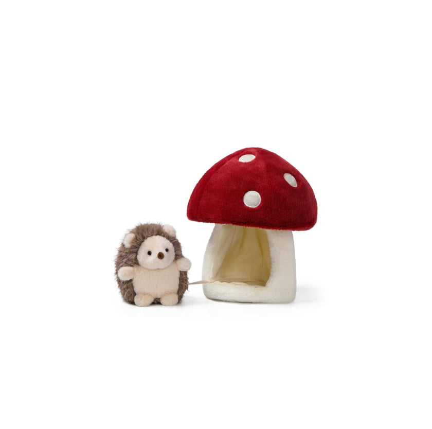 McHugs Mushroom Hut Hedgehog 18cm