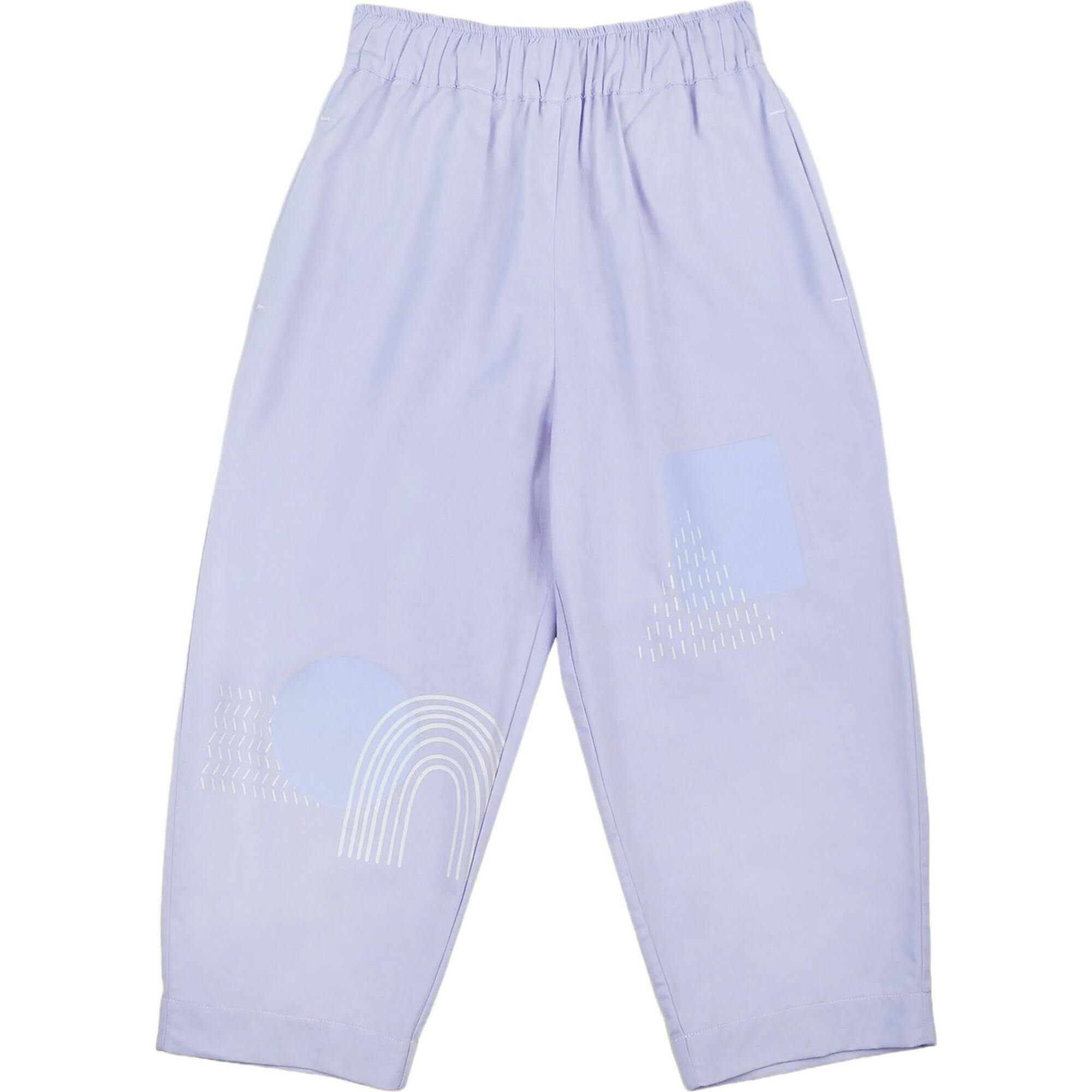 Organic Friday Pant in Lilac Print