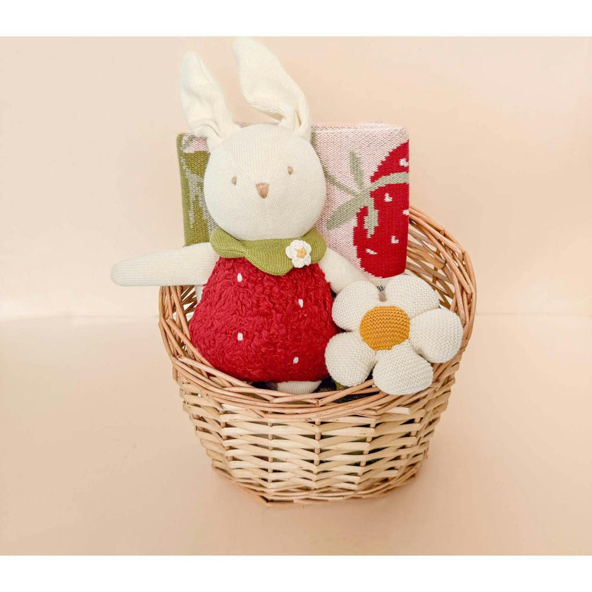 Organic Cotton Flower Lovey