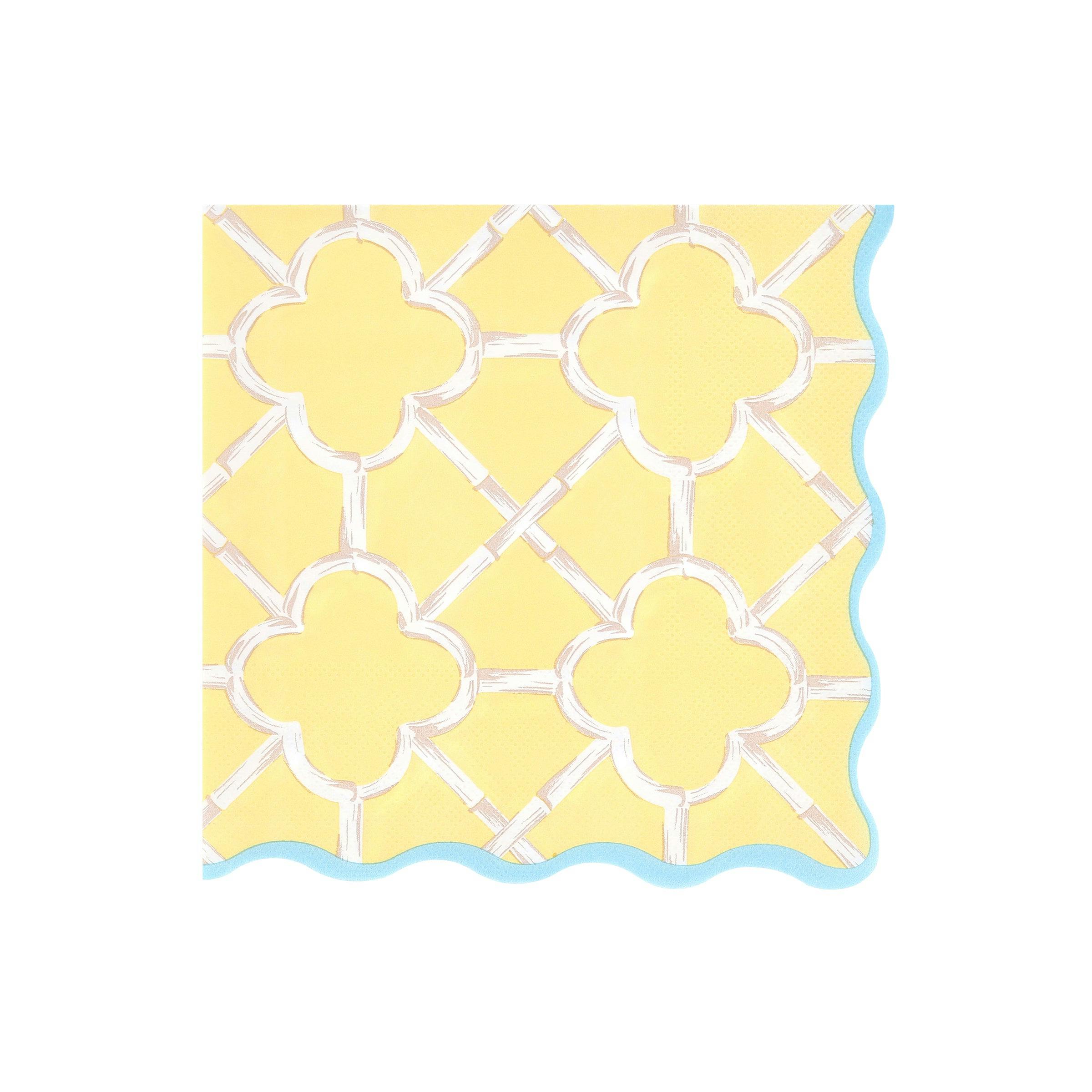 Bamboo Pattern Large Napkins