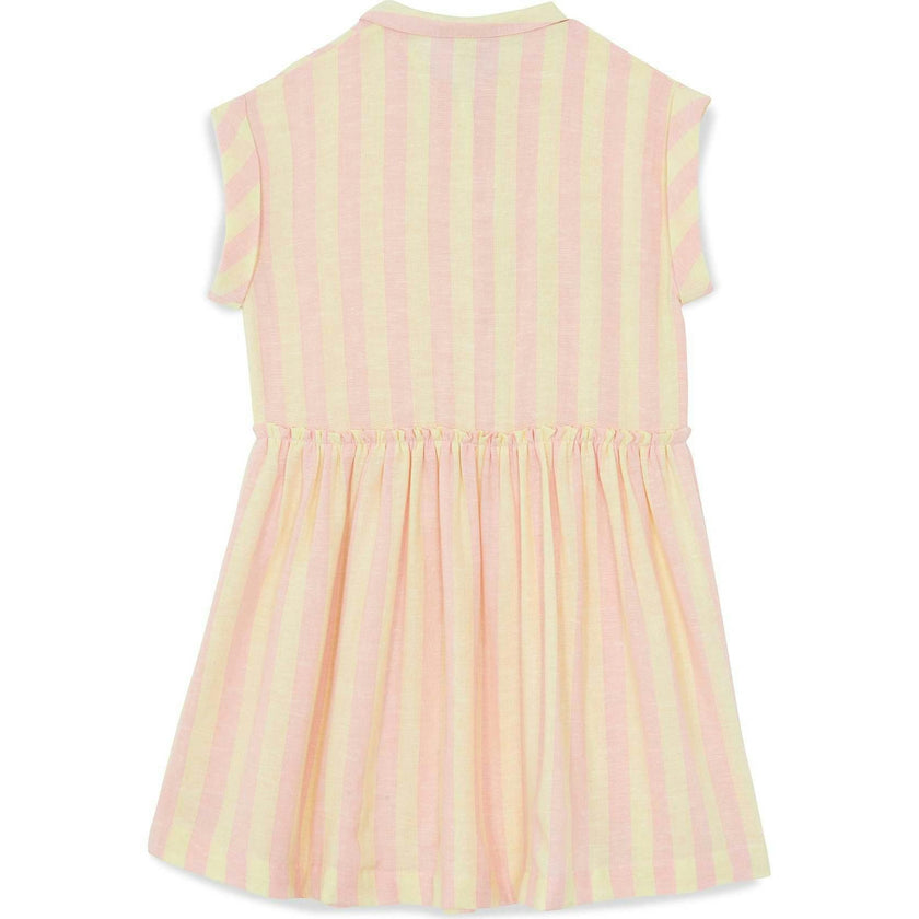 BONTON Citrus Stripe Clem Swing Dresses