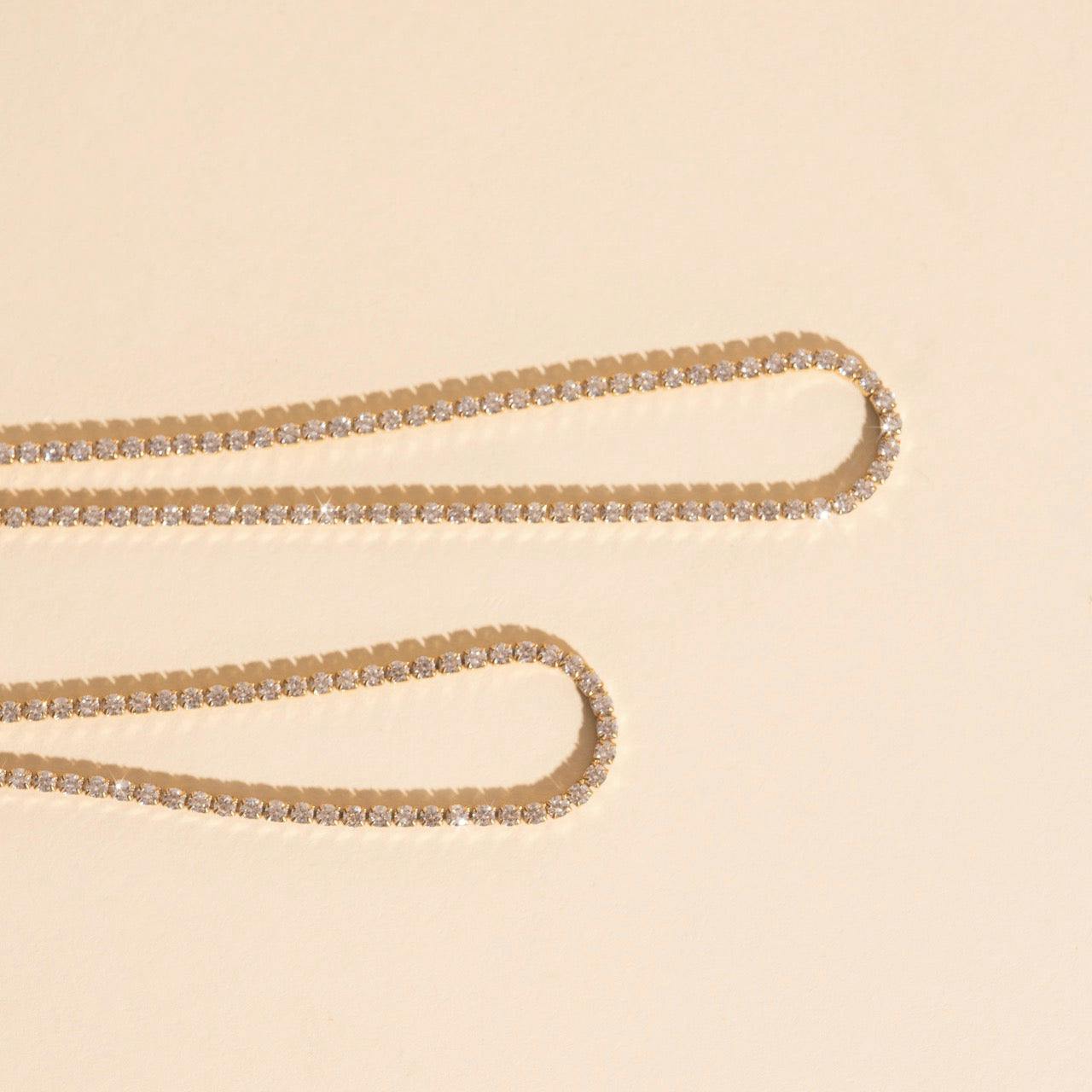 Micro Tennis Necklace