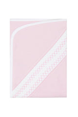 Signature Smocked Girls Receiving Blanket