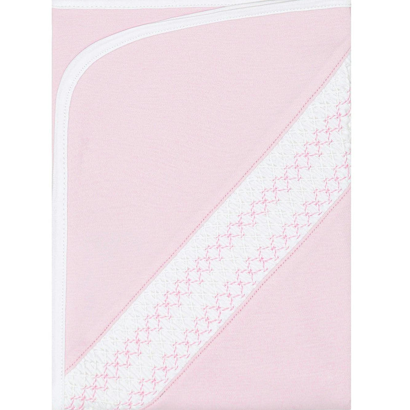 Signature Smocked Girls Receiving Blanket