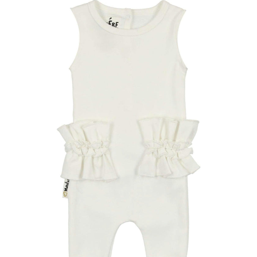 Frilled Waist Romper
