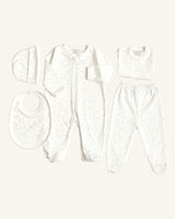 Stars Print Baby Essentials Gift Box- Set of 6