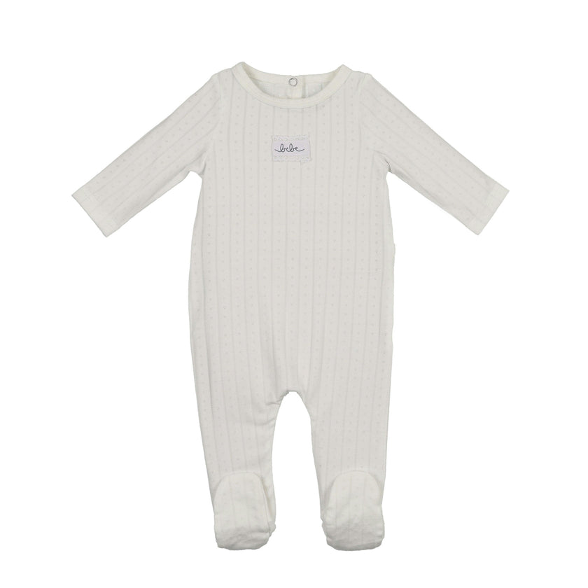 Bebe Pointelle Footie