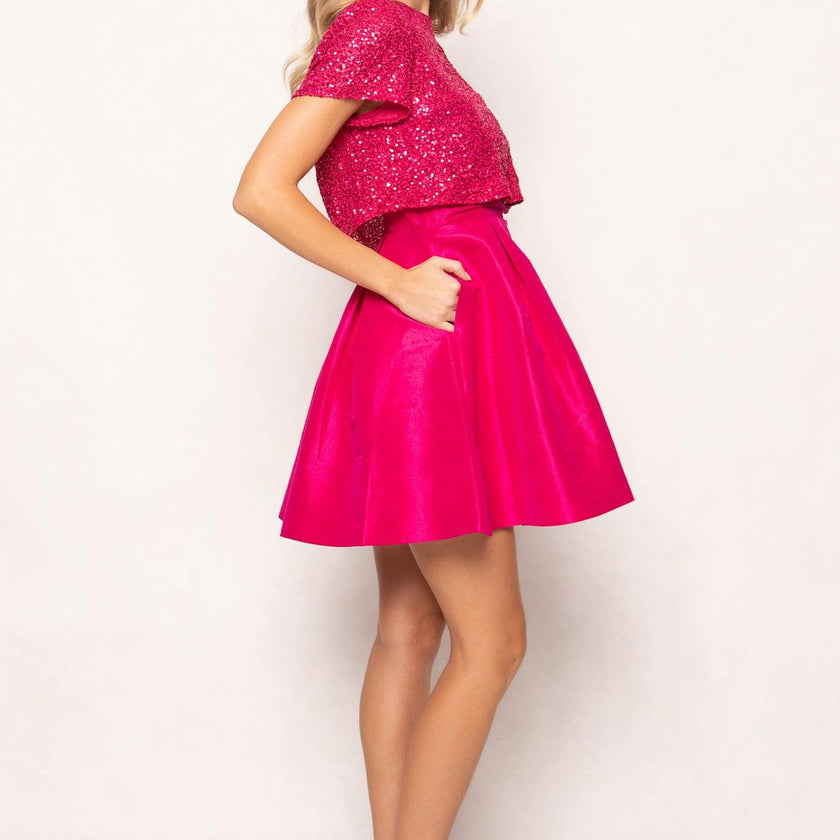 Alexis Dress in Fuchsia