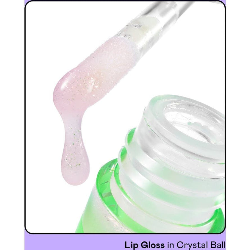 Lip Gloss Duo: Crystal Ball + Purple Gem