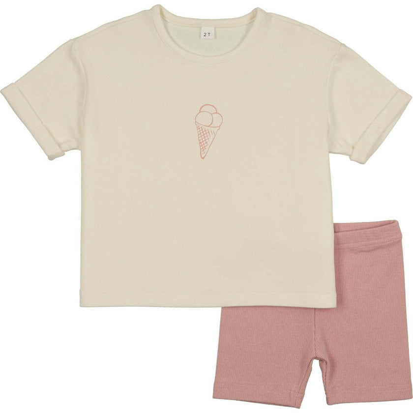 Oversized Tee Set