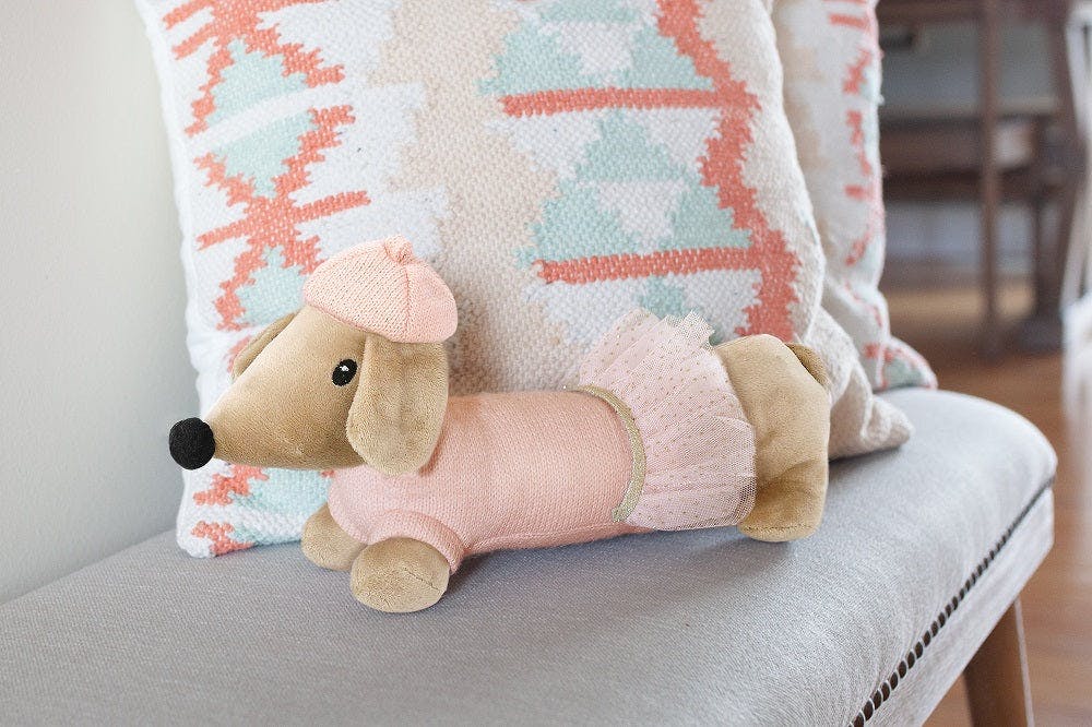 Mon Cheri French Dog-Pink