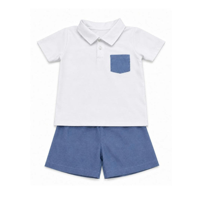 Sailor Boy Polo Set