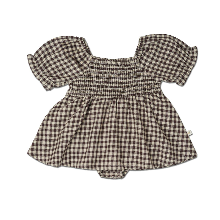 Organic Smocked Dress W/ Bloomers
